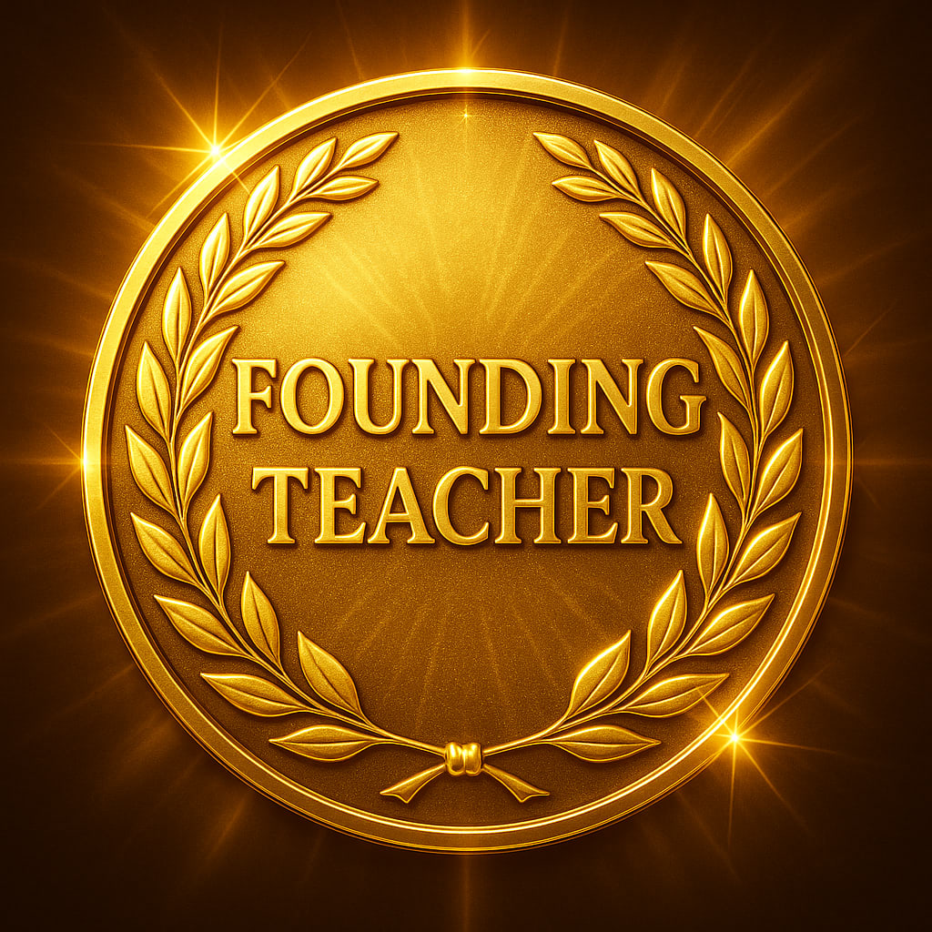 Founding Teacher Badge